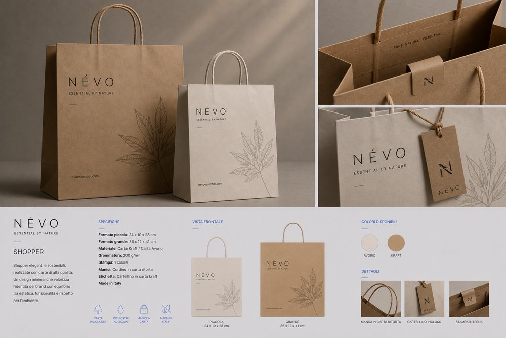 Shopper carta kraft